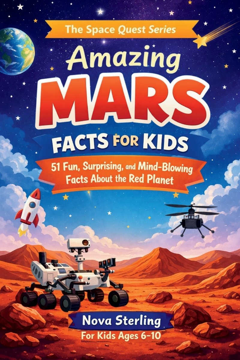 Amazing Mars Facts for Kids a book by Nova Sterling - Bookshop.org US