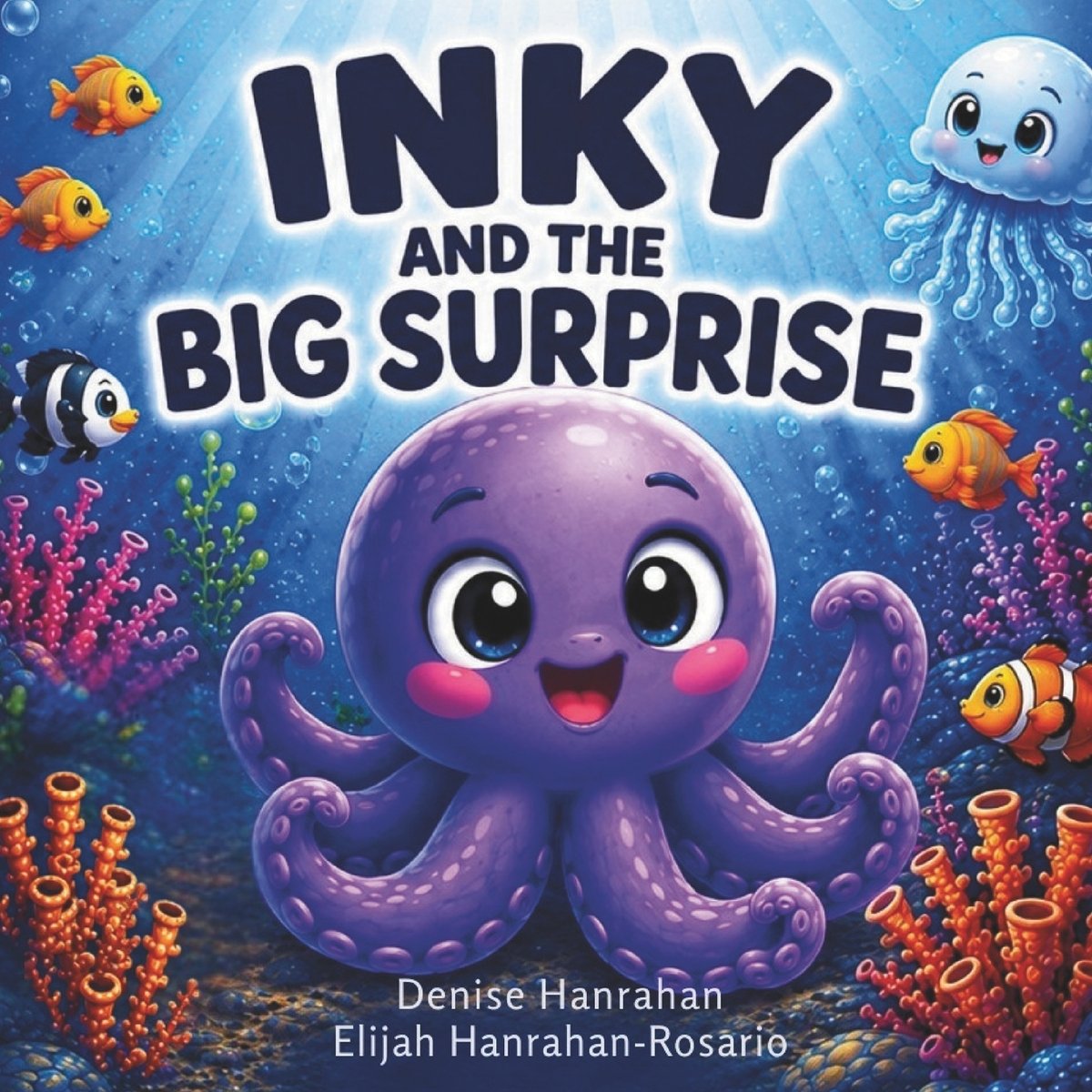 Inky Book Inky and the Big Surprise a book by Elijah Hanrahan-Rosario and Denise ...