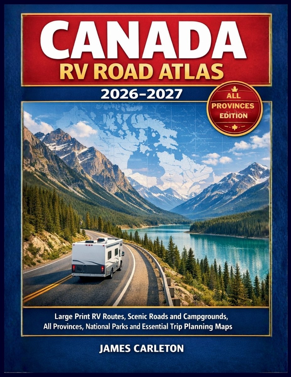 Canada RV Road Atlas 2026-2027 a book by James Carleton - Bookshop.org US