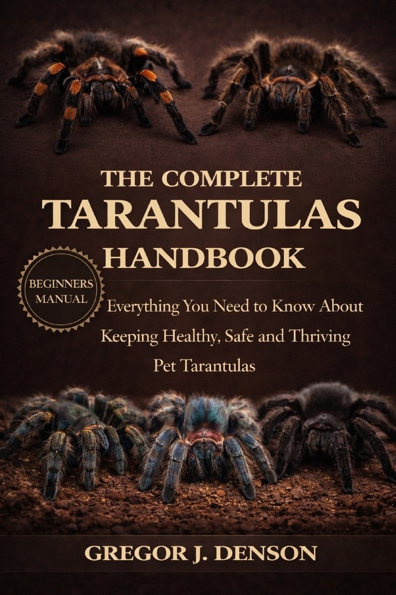 The Complete Tarantulas Handbook a book by Gregor J Denson - Bookshop ...