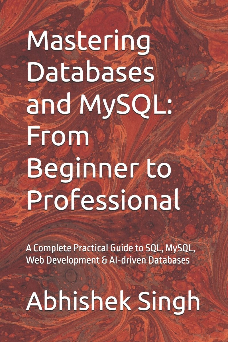 Mastering Databases and MySQL a book by Abhishek Singh - Bookshop.org US