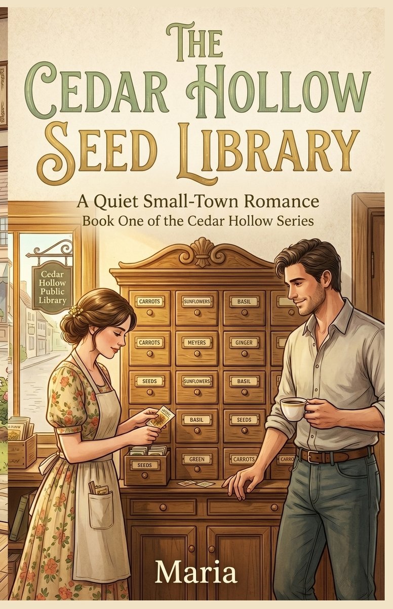 Maria Cedar The Cedar Hollow Seed Library a book by Maria N - Bookshop.org US