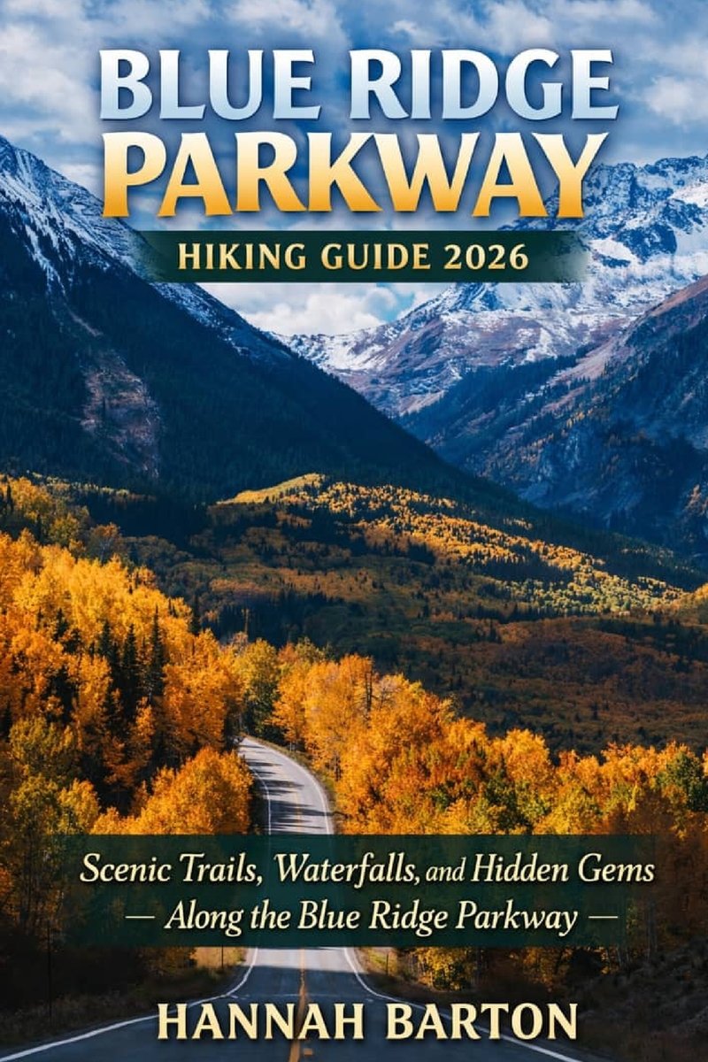 Blue Ridge Parkway Hiking Guide 2026 a book by Hannah Barton - Bookshop ...