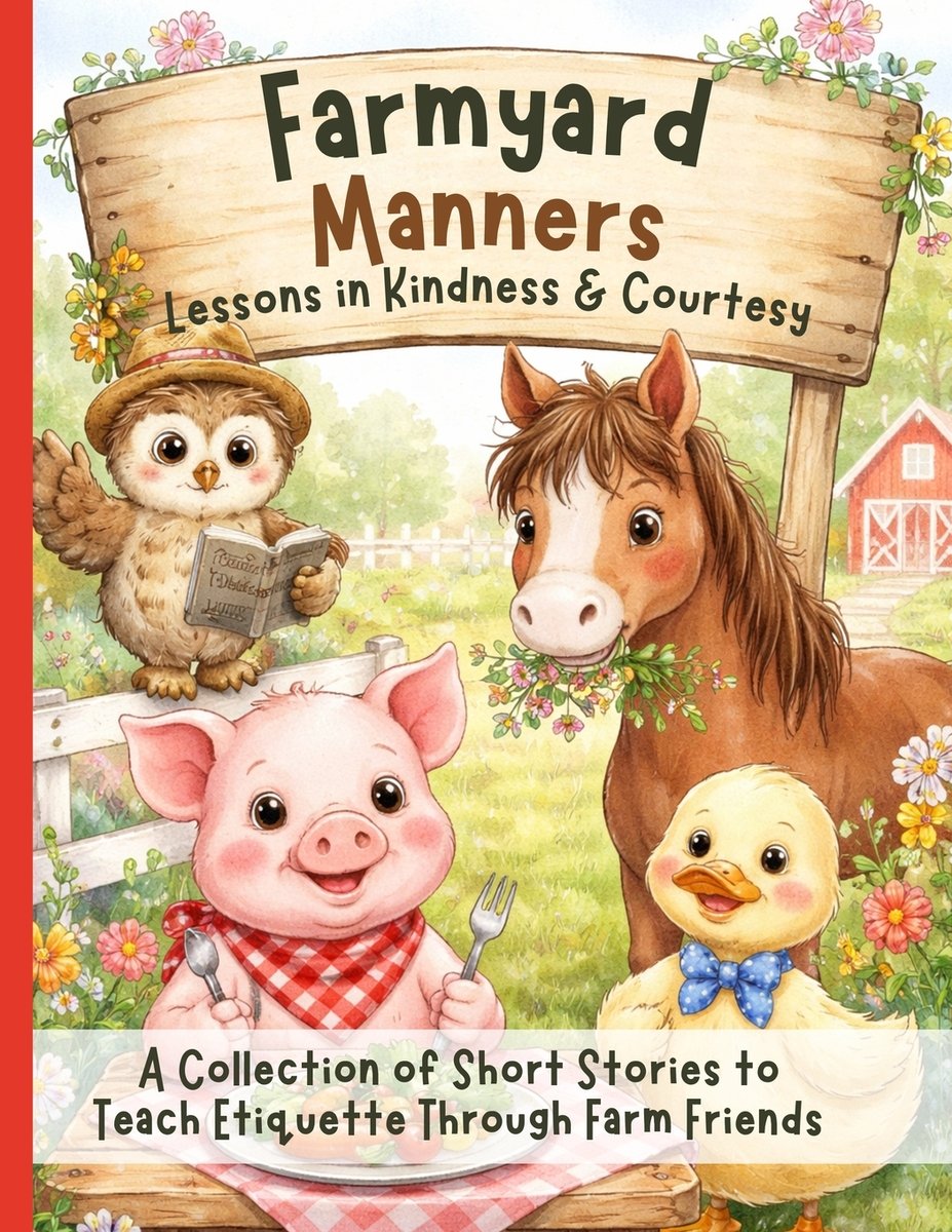 Farmyard Manners a book by Little Arrow Storyhouse - Bookshop.org US