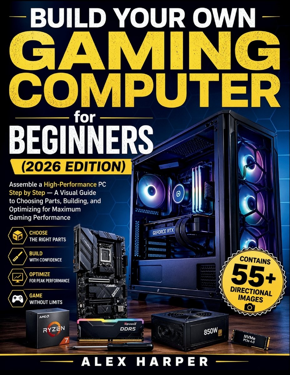 Book Build Pc Build Your Own Gaming Computer for Beginners (2026 Edition) a book by ...