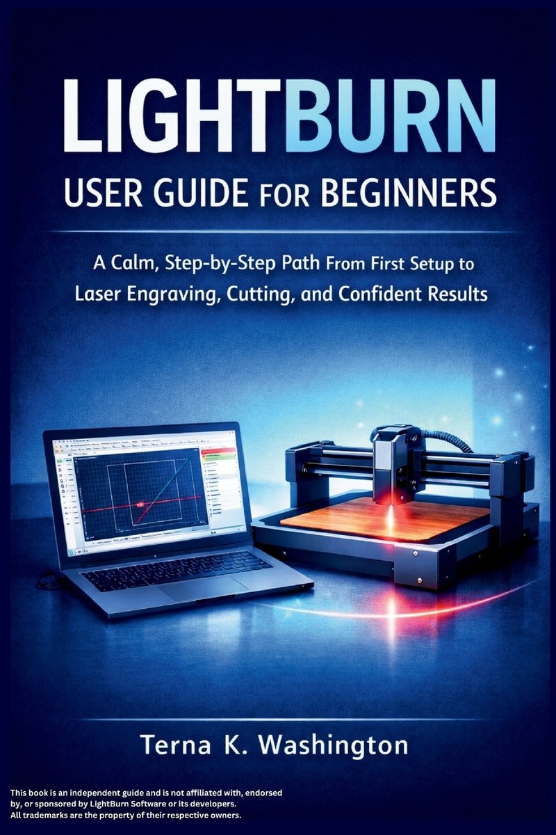 LightBurn User Guide for Beginners a book by Terna K Washington ...