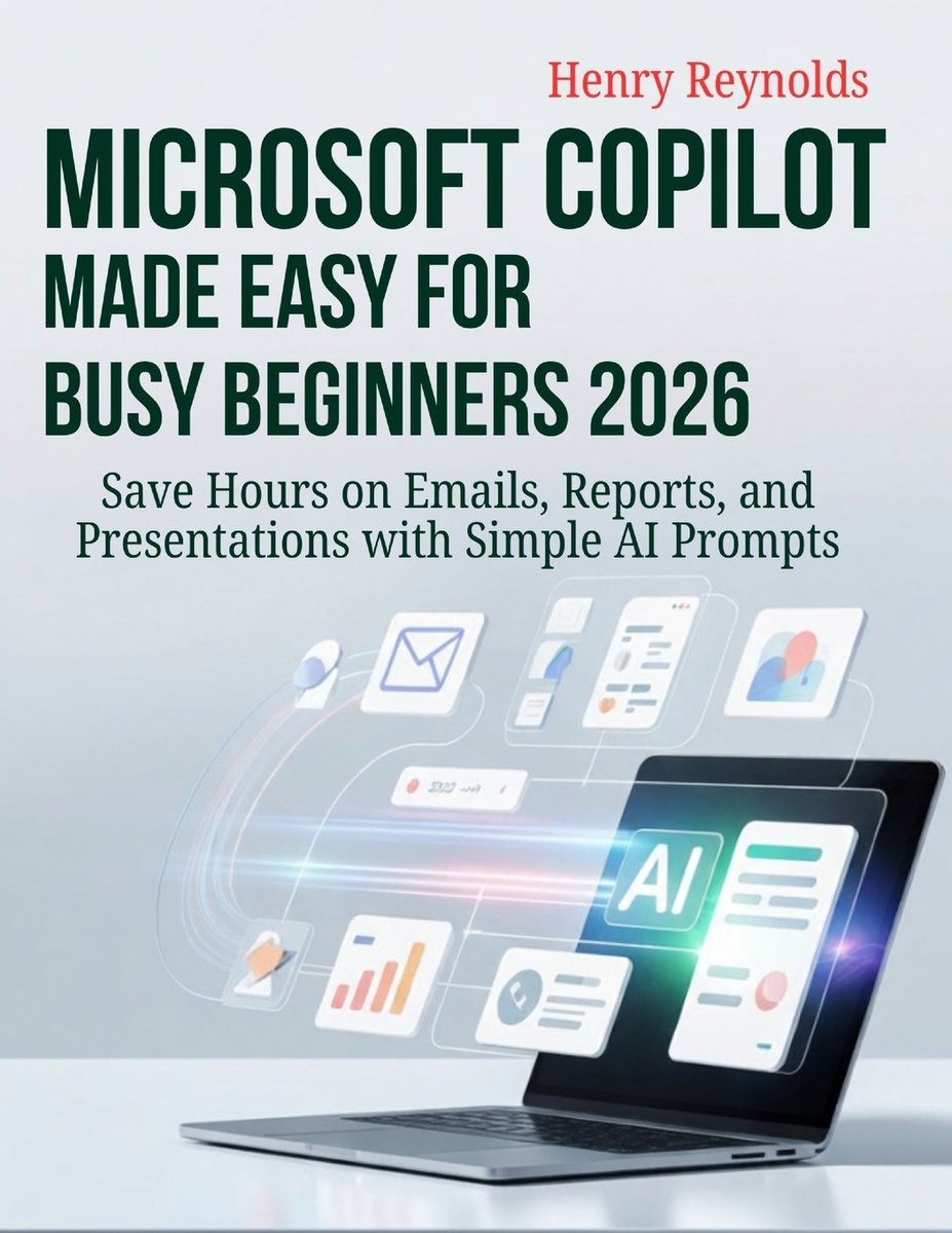 Microsoft Copilot Made Easy for Busy Beginners 2026 a book by Henry ...
