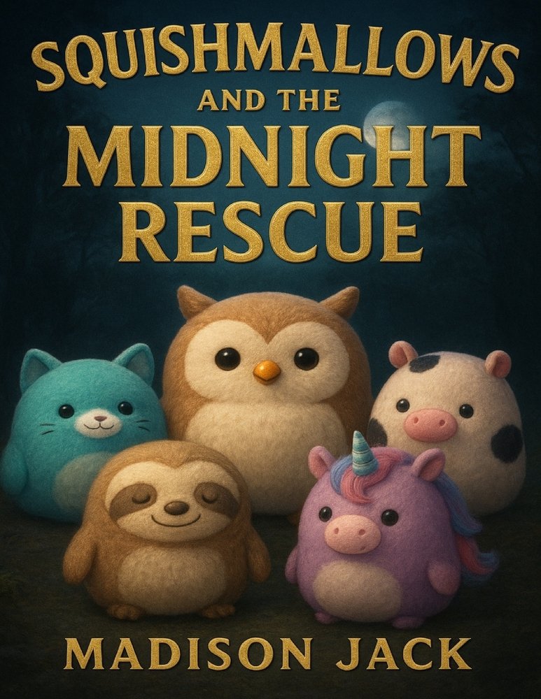Squishmallows And The Midnight Rescue a book by Madison Jack - Bookshop ...