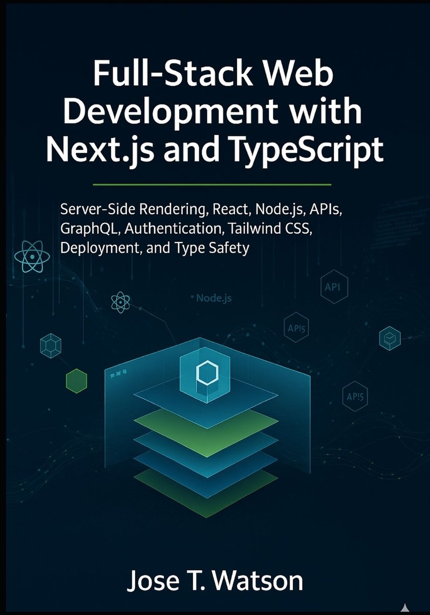 Full-Stack Web Development with Next.js and TypeScript a book by Jose T ...