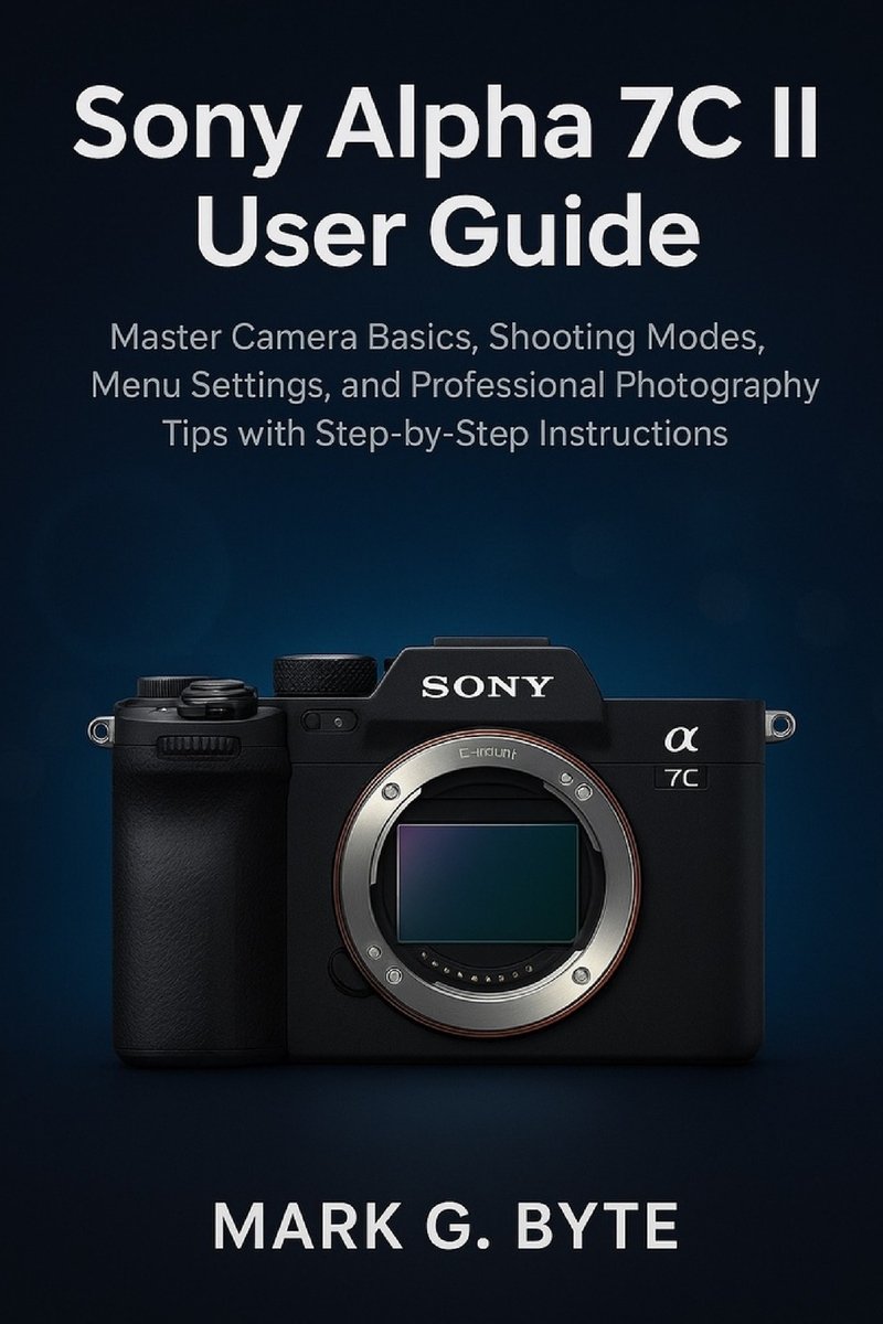 Sony Alpha 7C II User Guide a book by Mark G Byte - Bookshop.org US