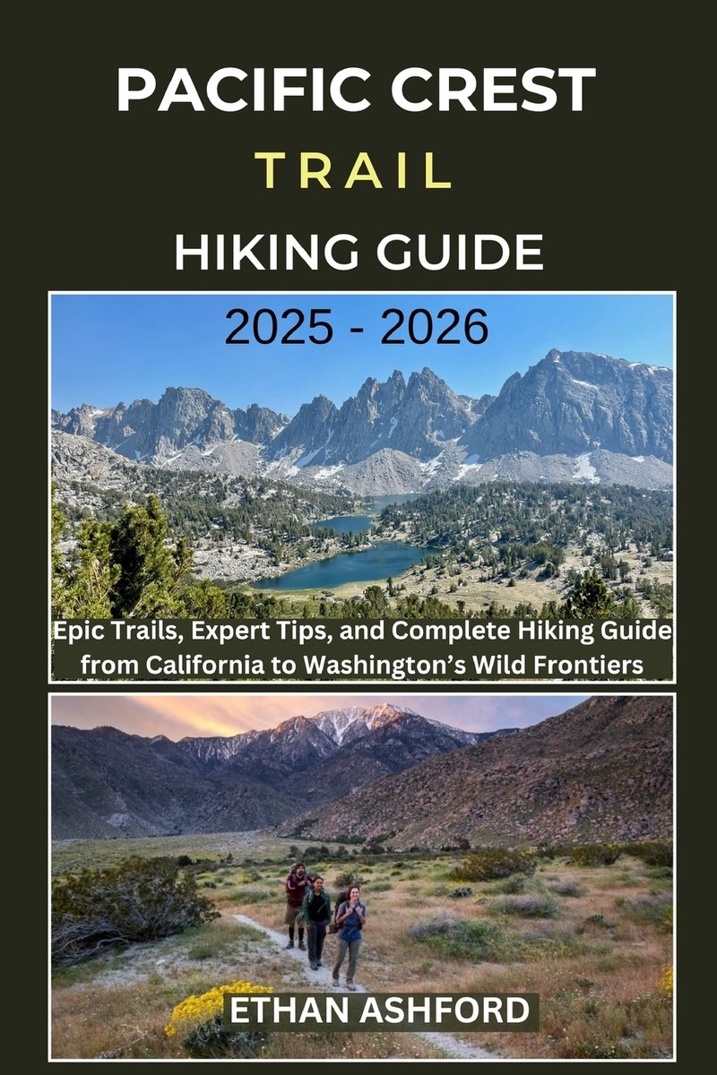 Pacific Crest Trail Hiking Guide 2025 - 2026 a book by Ethan Ashford ...