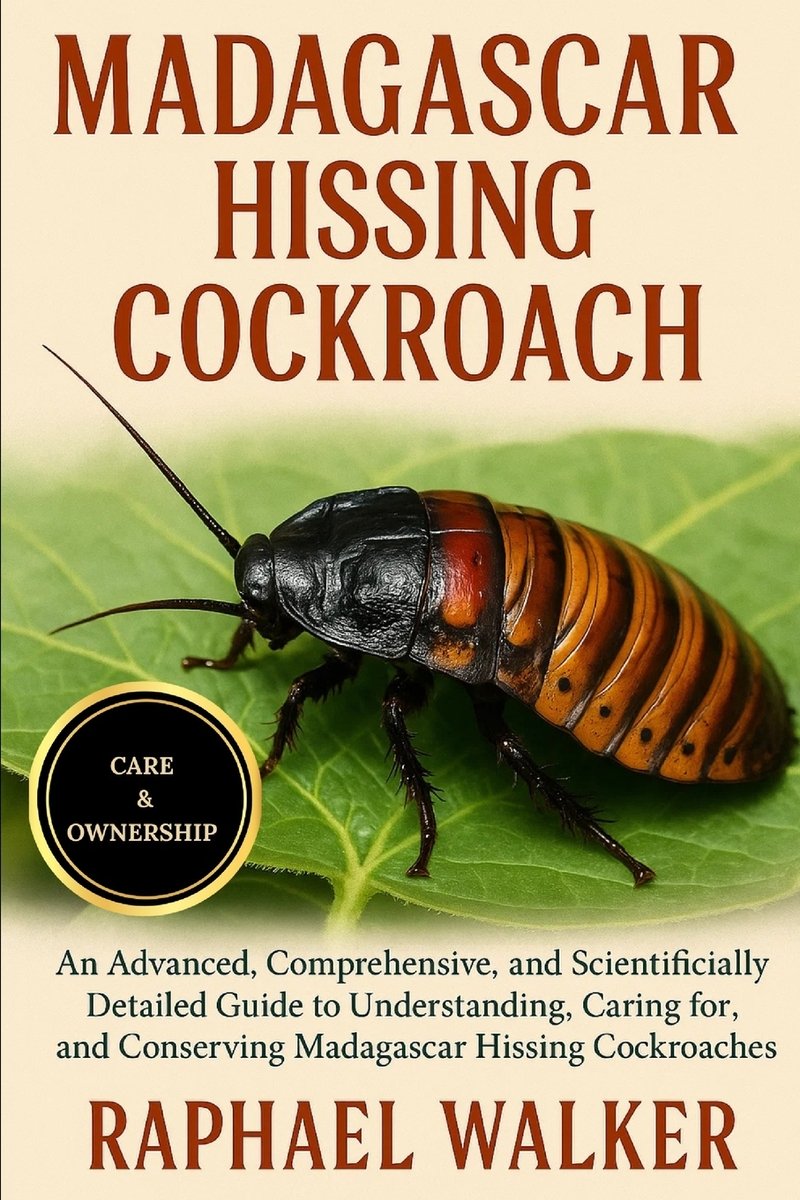Madagascar Hissing Cockroach a book by Raphael Walker - Bookshop.org US