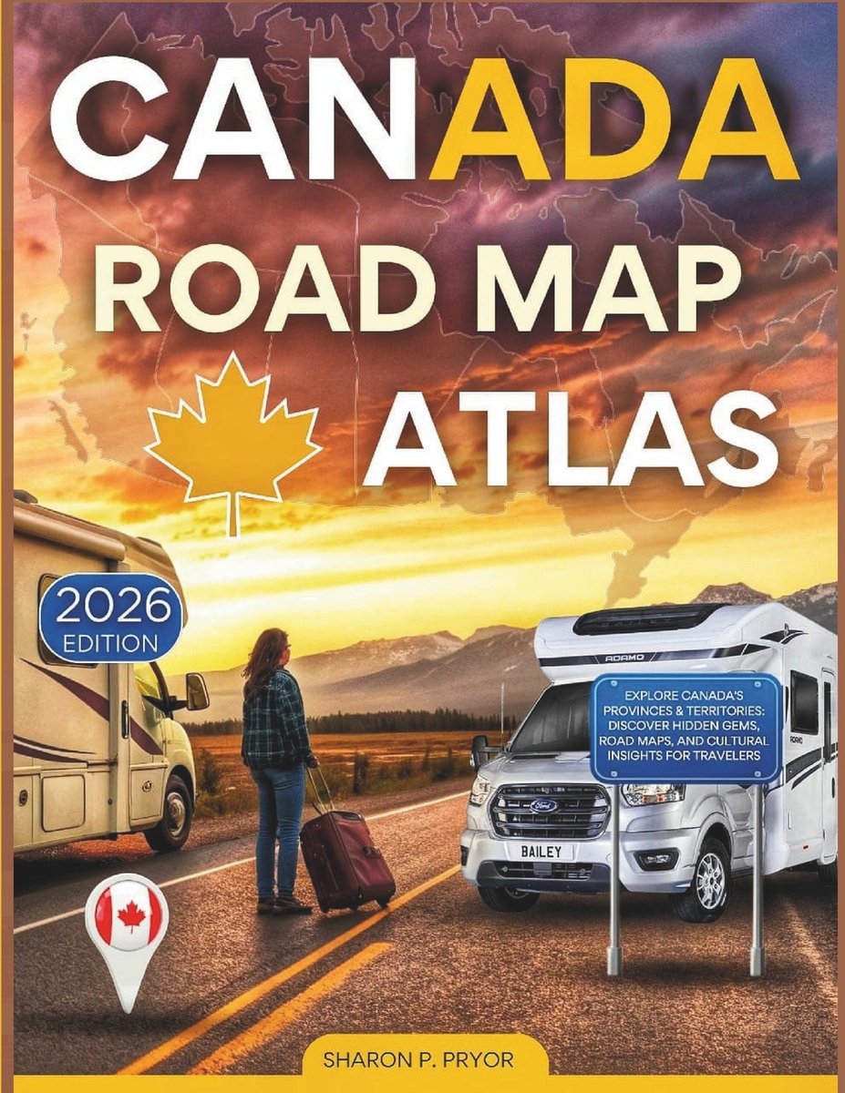 Canada Road Map Atlas 2026 A Book By Sharon P Pryor Bookshop Org US 