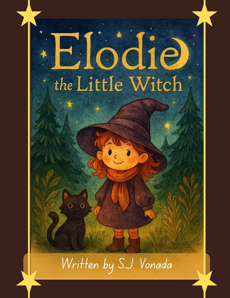 Elodie the Little Witch a book by Samantha J Vonada - Bookshop.org US