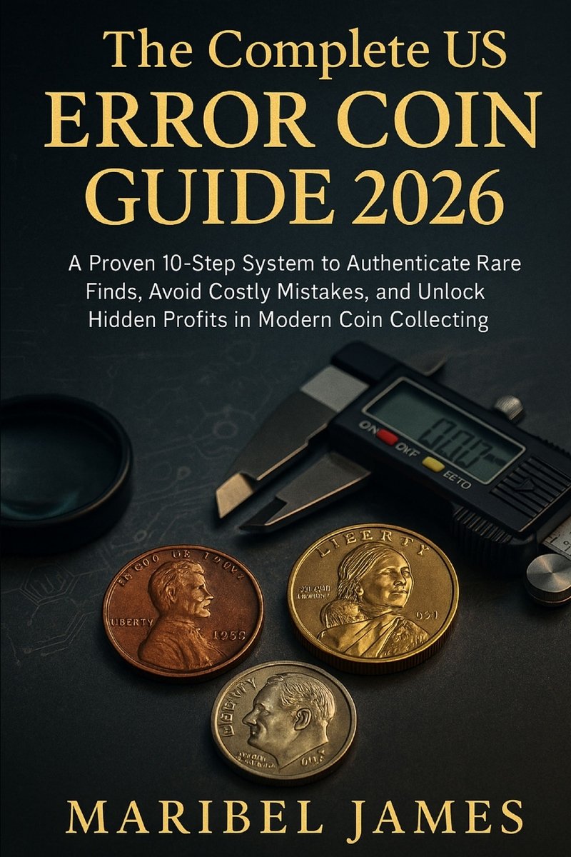Error Coin Books The Complete US Error Coin Guide 2026 a book by Maribel James ...