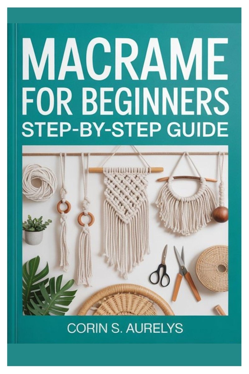 Macrame For Beginners a book by Corin S Aurelys - Bookshop.org US