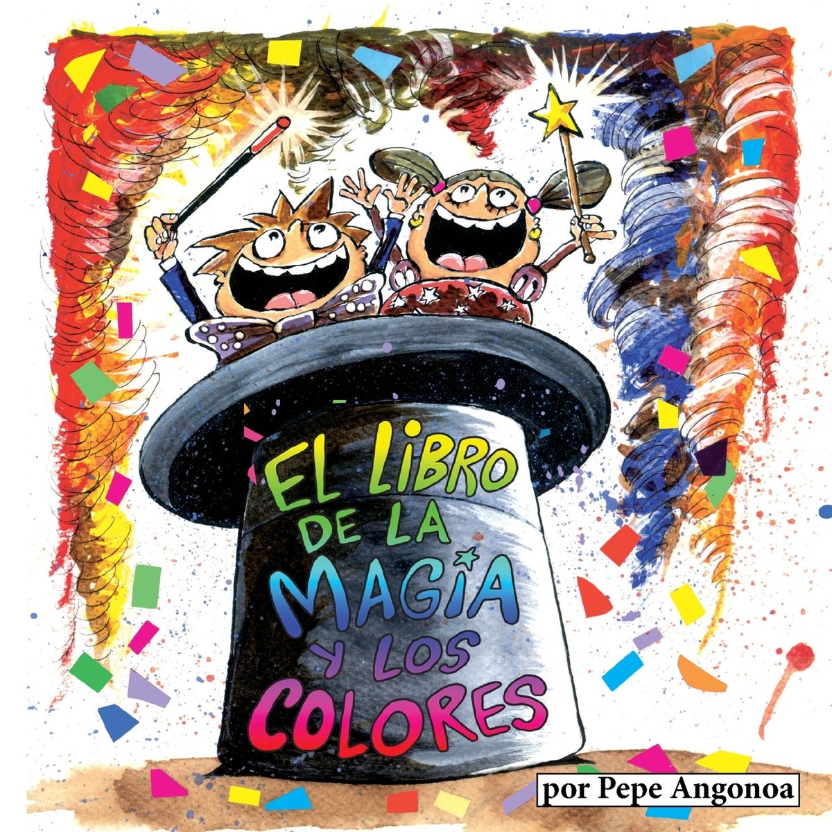 El libro de la magia y los colores a book by Pepe Angonoa - Bookshop.org US