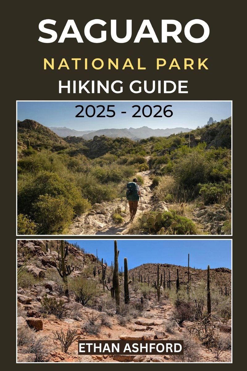 Saguaro National Park Hiking Guide 2025 - 2026 a book by Ethan Ashford ...