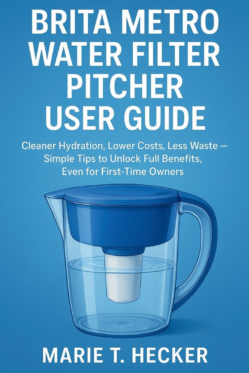 Brita Metro Water Filter Pitcher User Guide a book by Marie T Hecker - Bookshop.org US