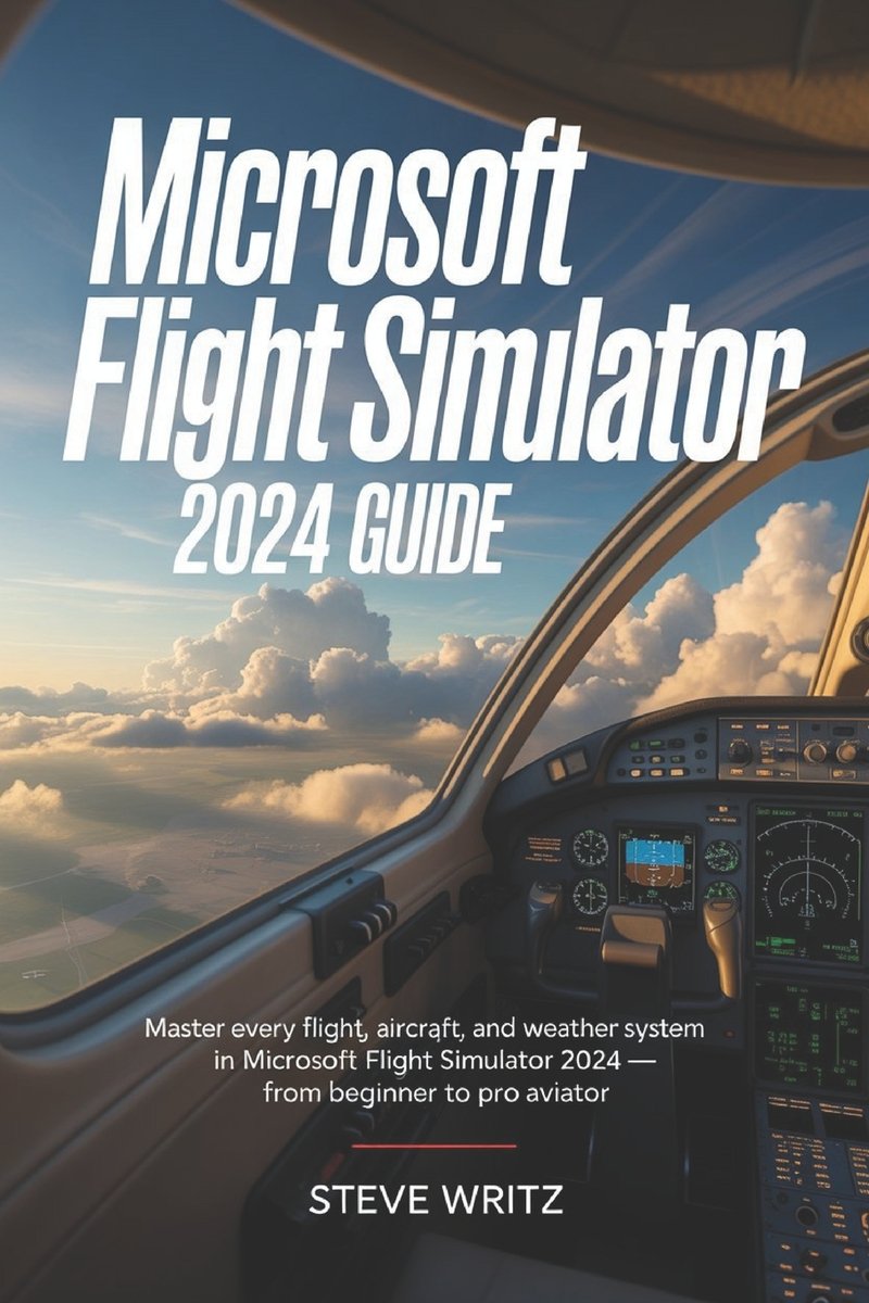 Microsoft flight Simulator 2024 Guide a book by Steve Writz - Bookshop ...