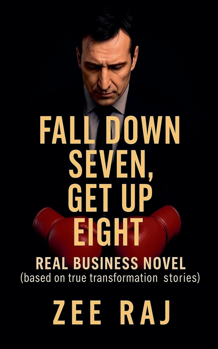 Fall down seven, get up eight a book by Zee Raj - Bookshop.org US