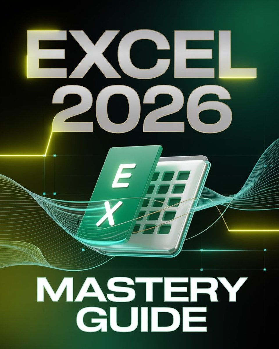 Microsoft Excel 2026 Mastery Guide For Beginners Experts A Book By 