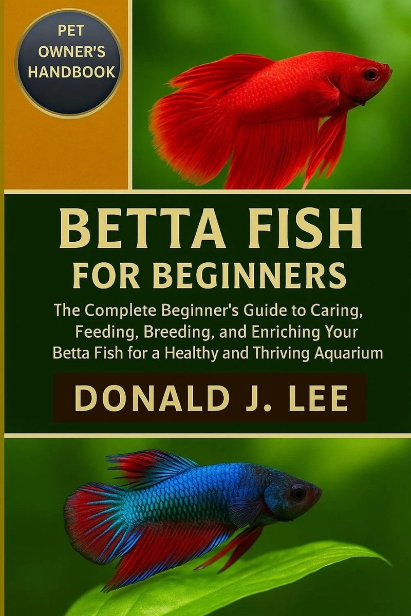 Betta Fish for Beginners a book by Donald J Lee - Bookshop.org US