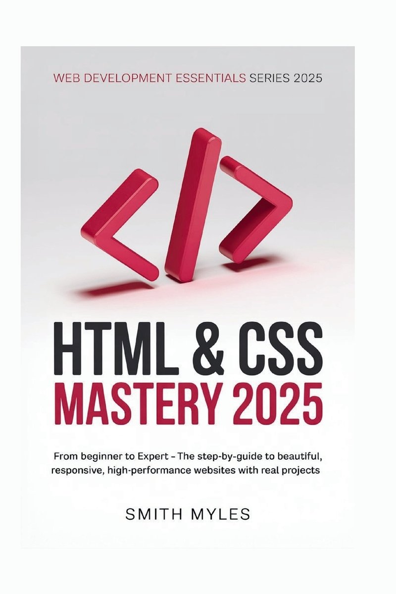 HTML & CSS Mastery 2025 a book by Smith Myles - Bookshop.org US