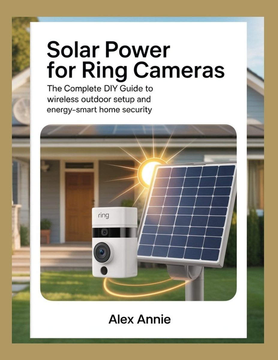 Solar Power for Ring Cameras a book by Alex Annie - Bookshop.org US