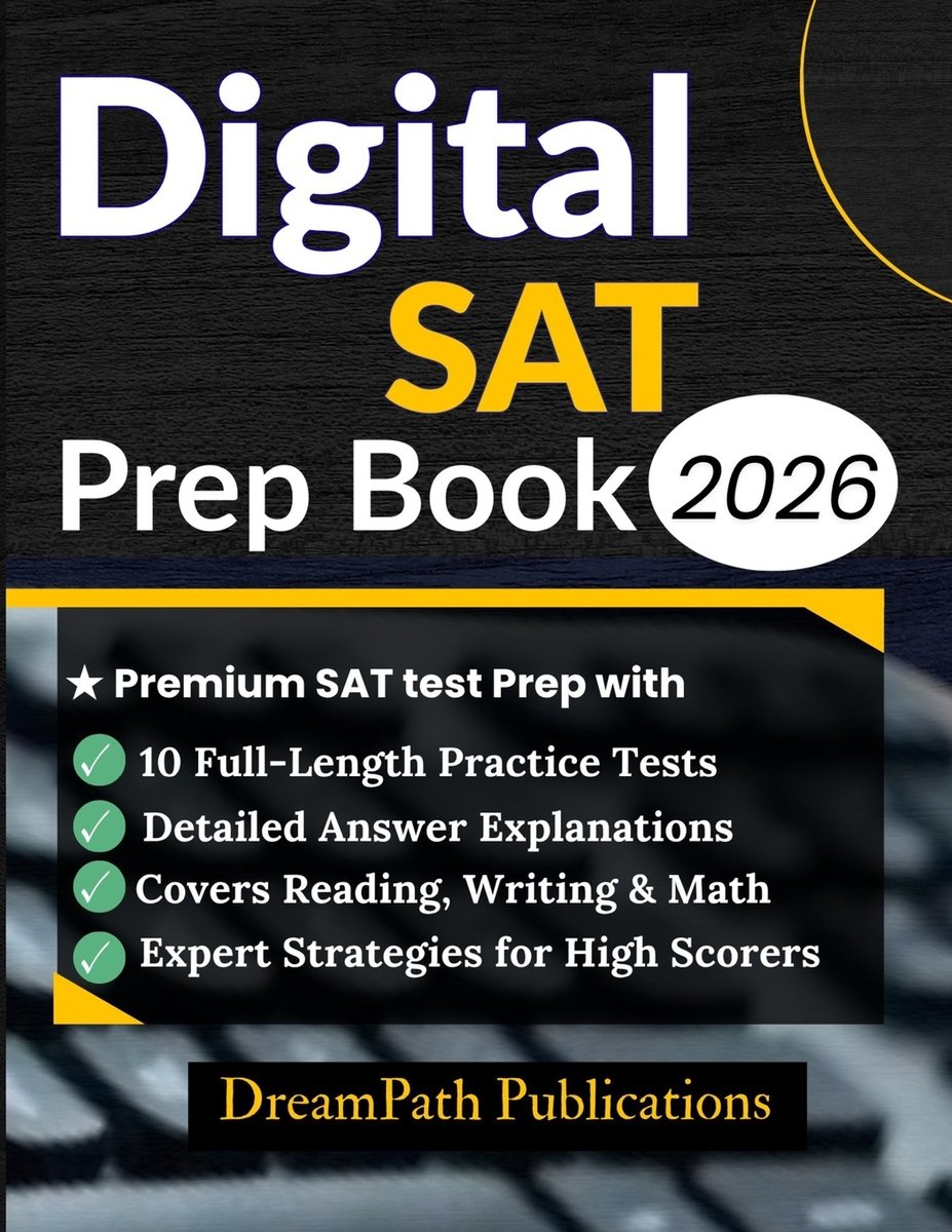 Digital SAT Prep Book 2026 a book by Dreampath Publications - Bookshop ...