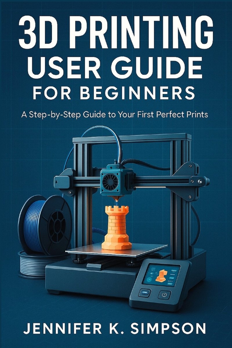 3D Printing User Guide for Beginners a book by Jennifer K Simpson ...