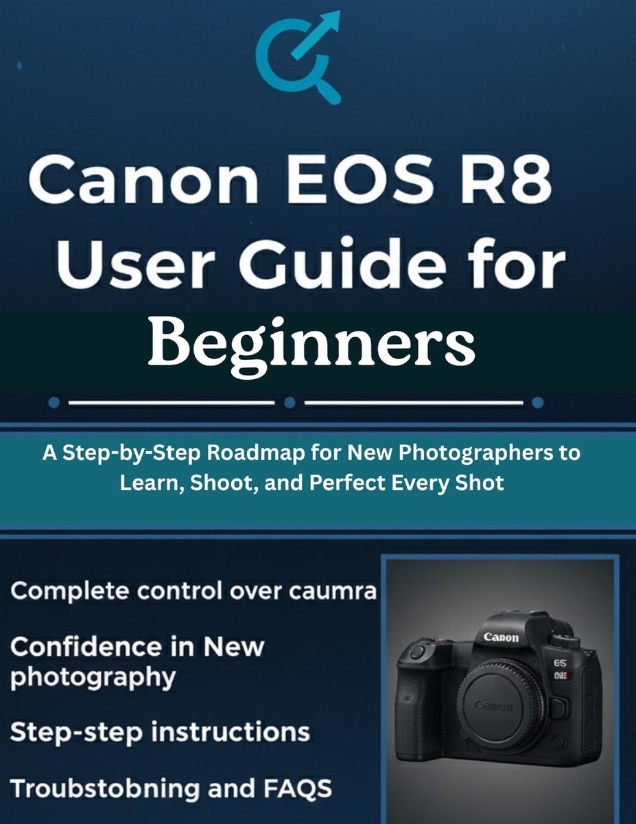 Canon EOS R8 User Guide for Beginners a book by Quinn L Parker ...