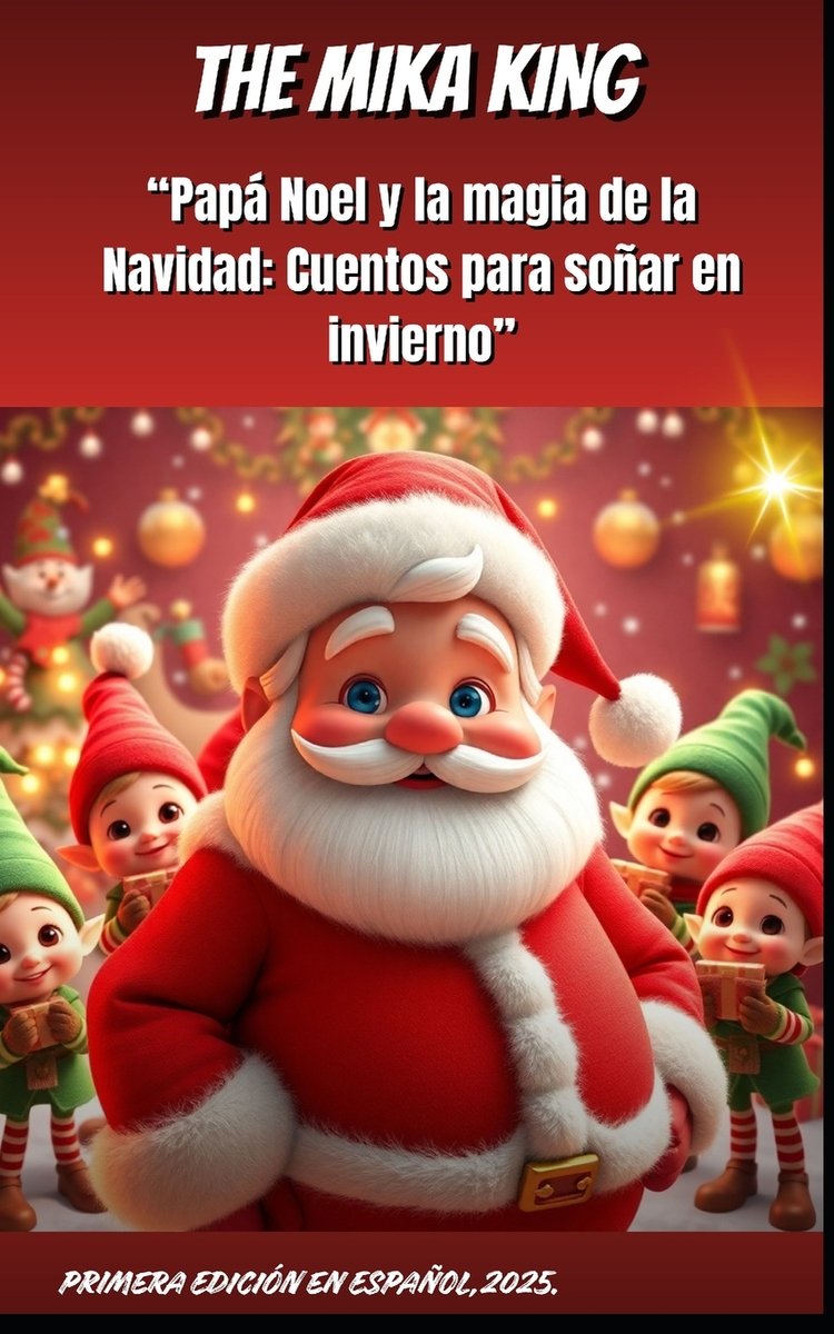 "Papá Noel y la magia de la Navidad a book by The Mika King, The Mika ...