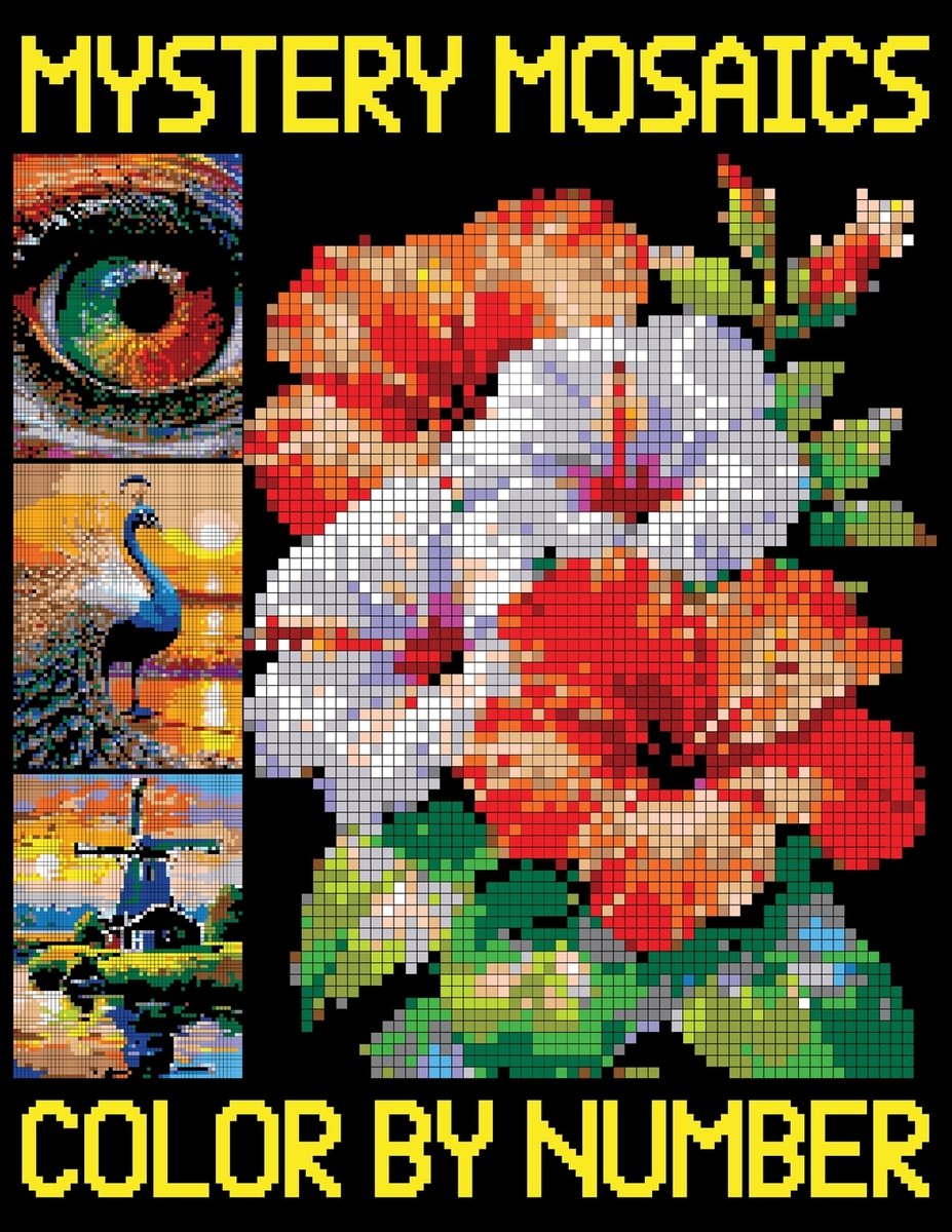 Mystery Mosaic Color By Number a book by Baiman Bondu - Bookshop.org US