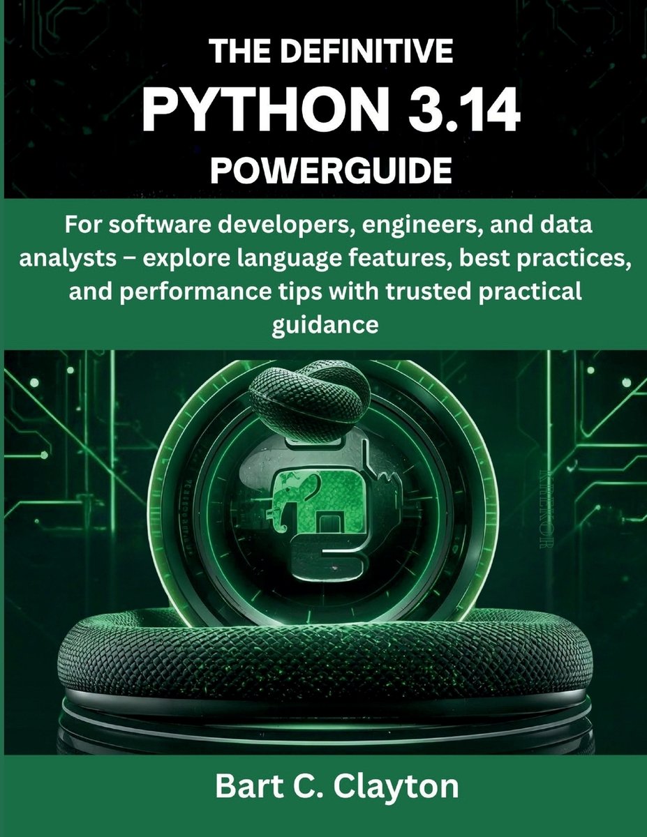 The Definitive Python 3.14 Powerguide a book by Bart C Clayton ...