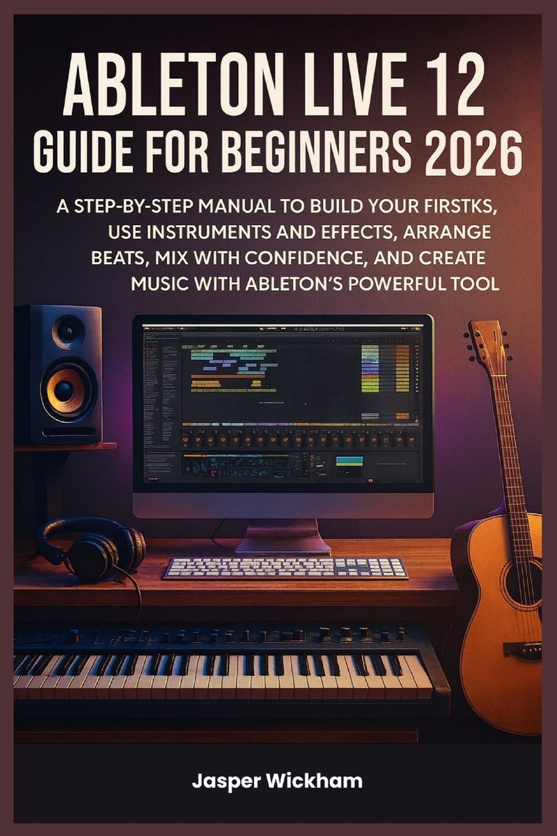 Ableton Live 12 Guide for Beginners 2026 a book by Jasper Wickham ...
