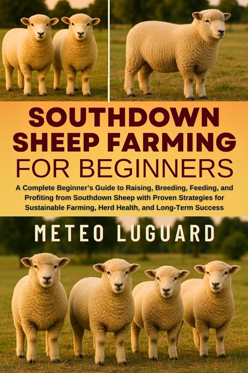 Southdown Sheep Farming for Beginners a book by Meteo Luguard ...