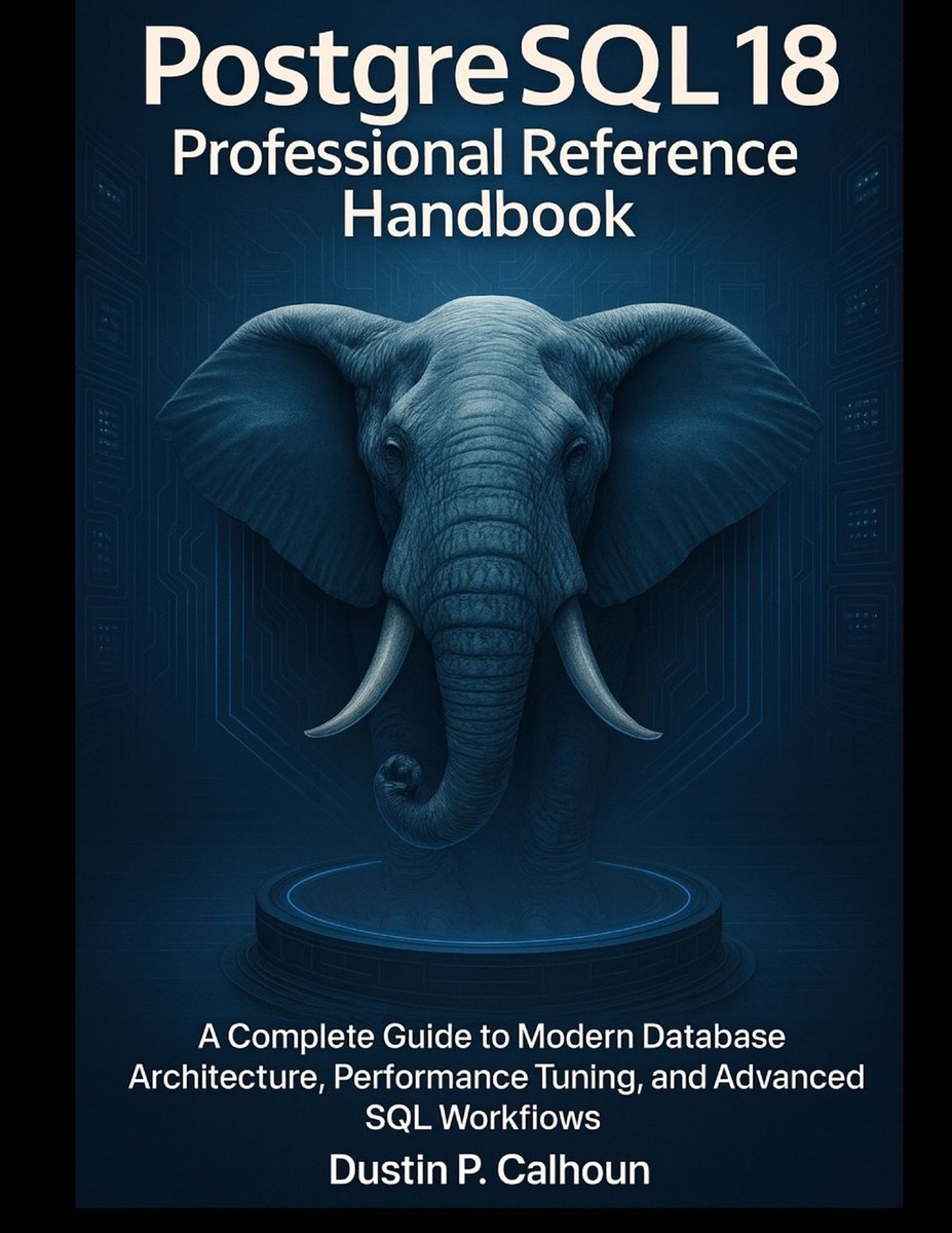 PostgreSQL 18 Professional Reference Handbook a book by Dustin P ...