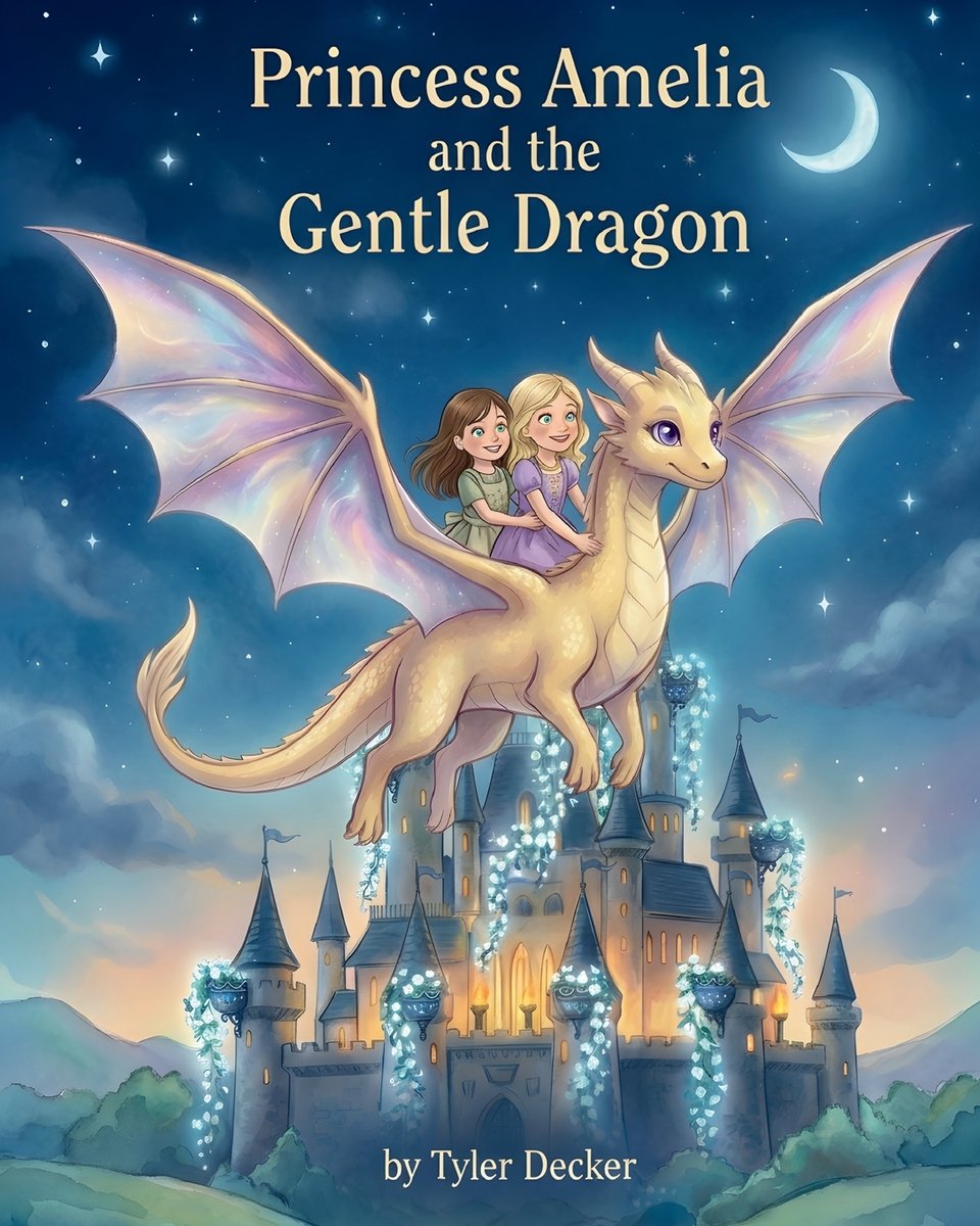 Princess Amelia and the Dragon a book by Tyler Decker - Bookshop.org US
