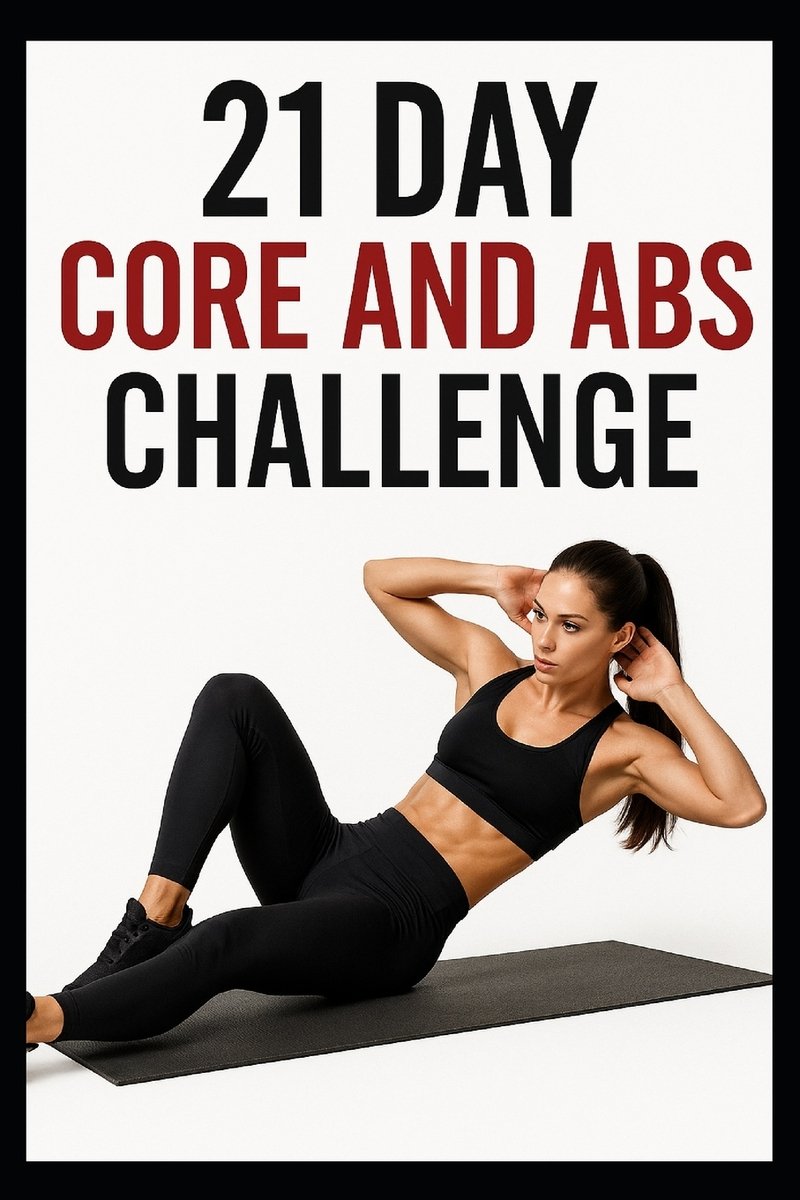 21 Day Core and Abs Challenge a book by Dominique Myers - Bookshop.org US
