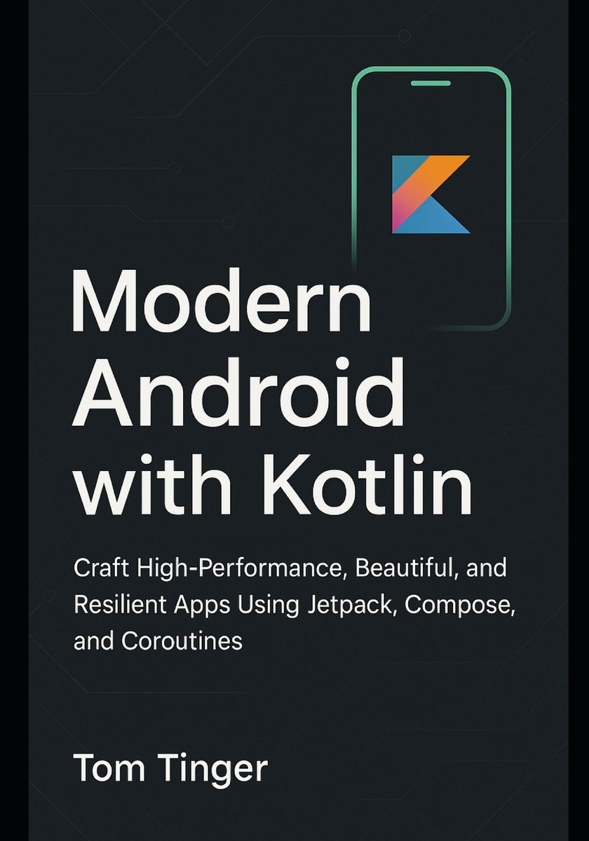 Modern Android with Kotlin a book by Tom Tinger - Bookshop.org US