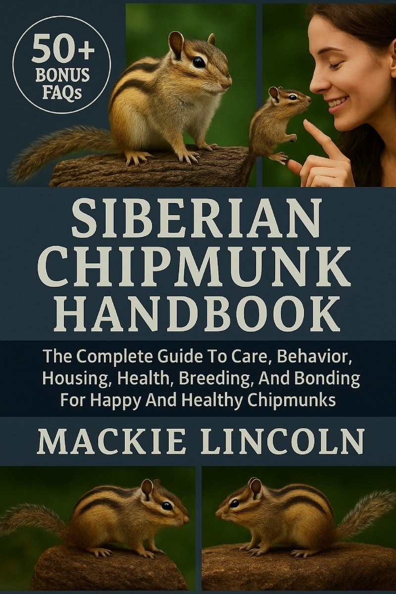 Siberian Chipmunk Handbook a book by MacKie Lincoln - Bookshop.org US