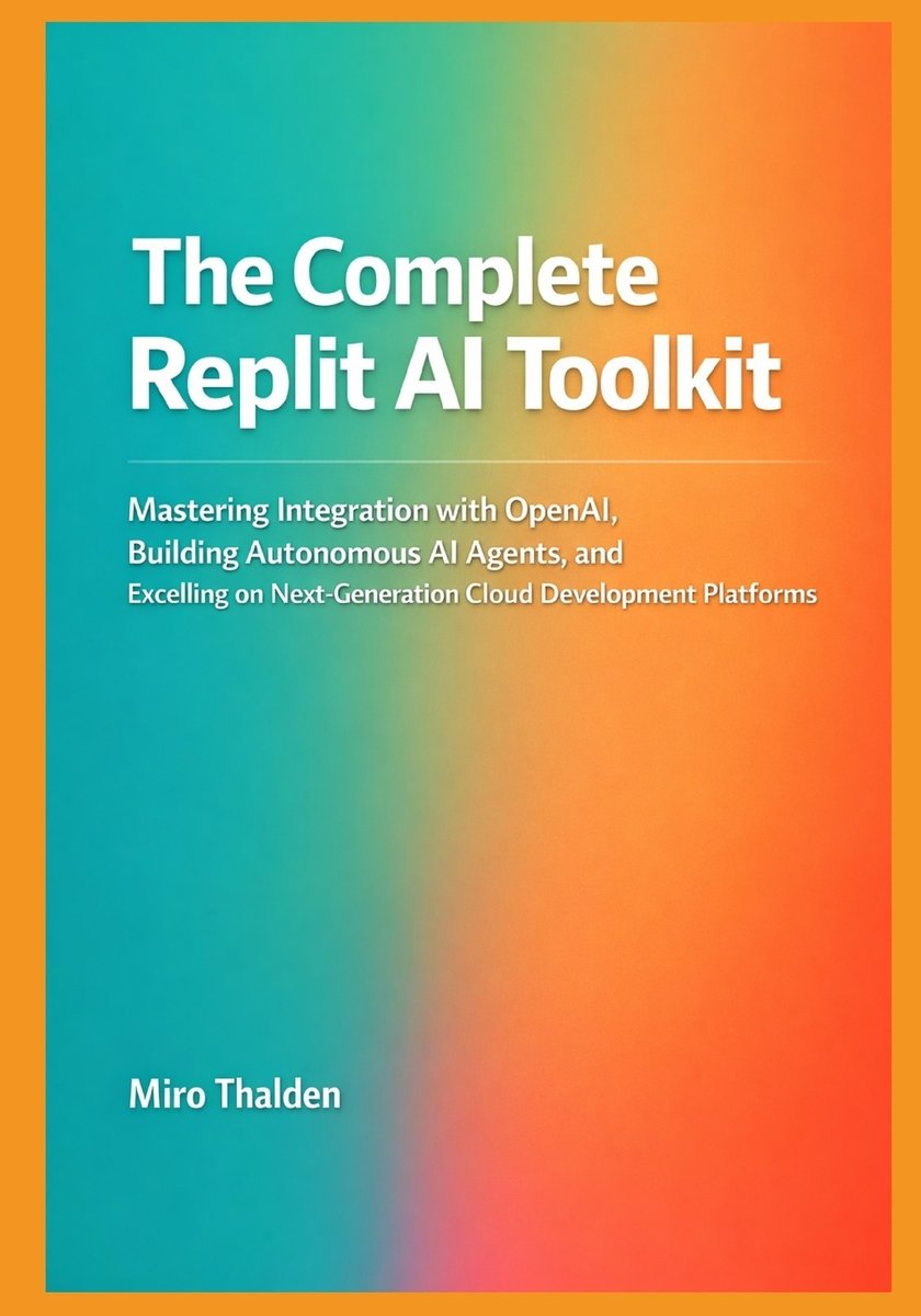 The Complete Replit AI Toolkit a book by Miro Thalden - Bookshop.org US