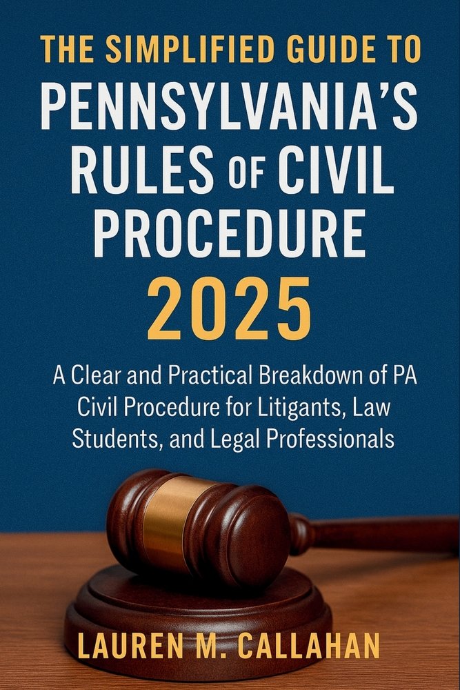 The Simplified Guide to Pennsylvania's Rules of Civil Procedure 2025 a ...
