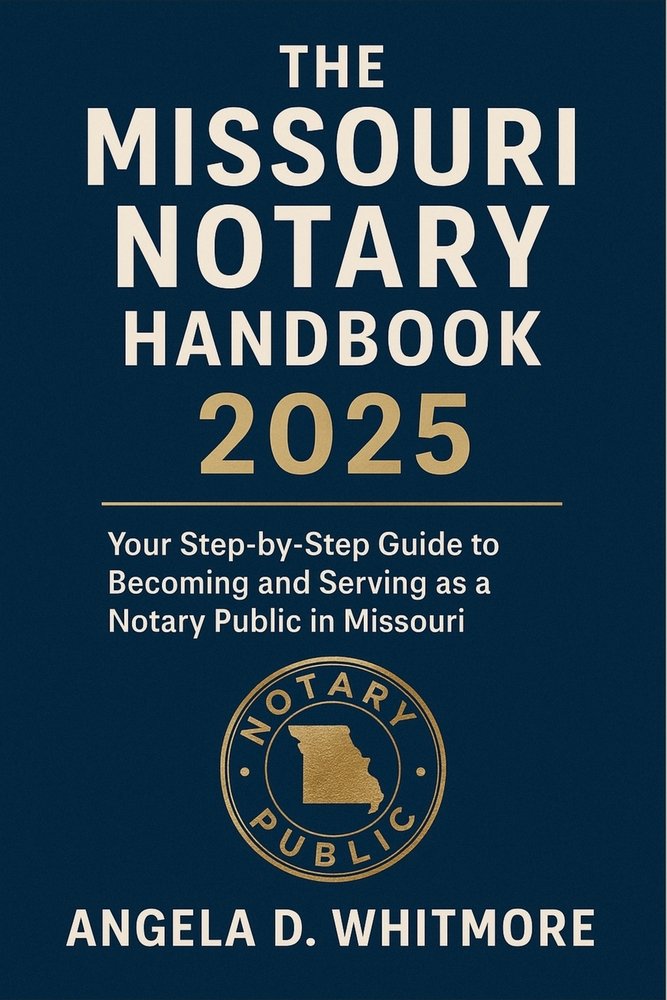 Notary Handbook The Missouri Notary Handbook 2025 a book by - Bookshop.org US