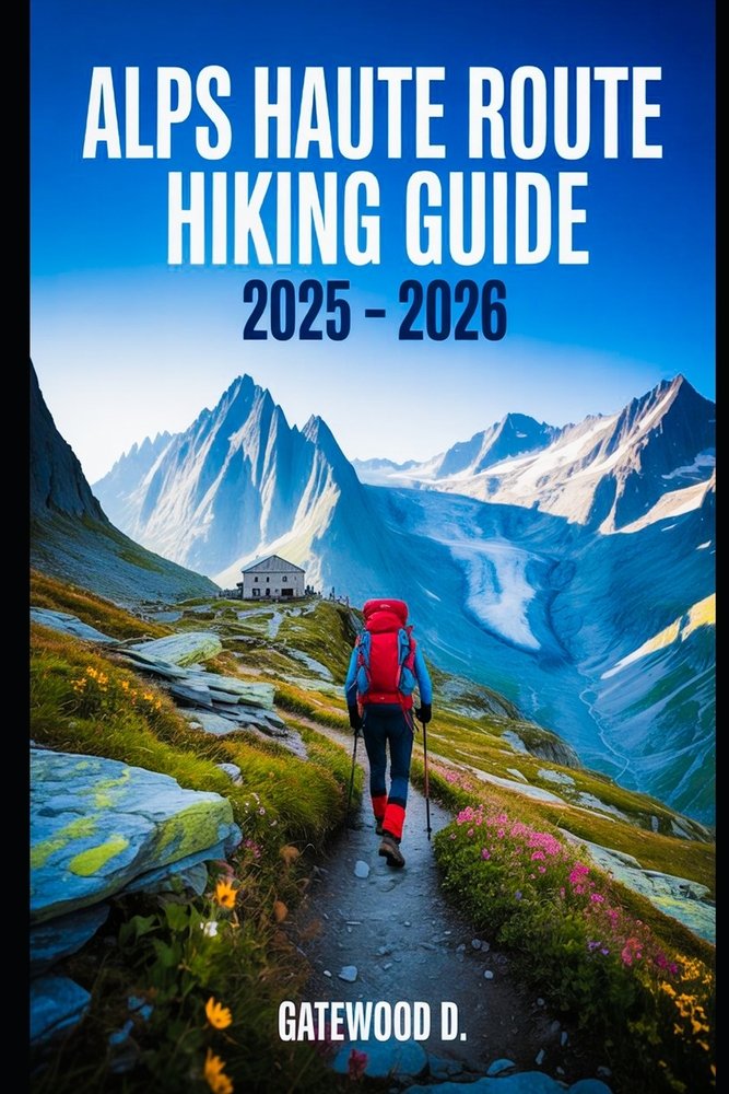 Alps Haute Route Hiking Guide 2025 - 2026 a book by Gatewood D ...