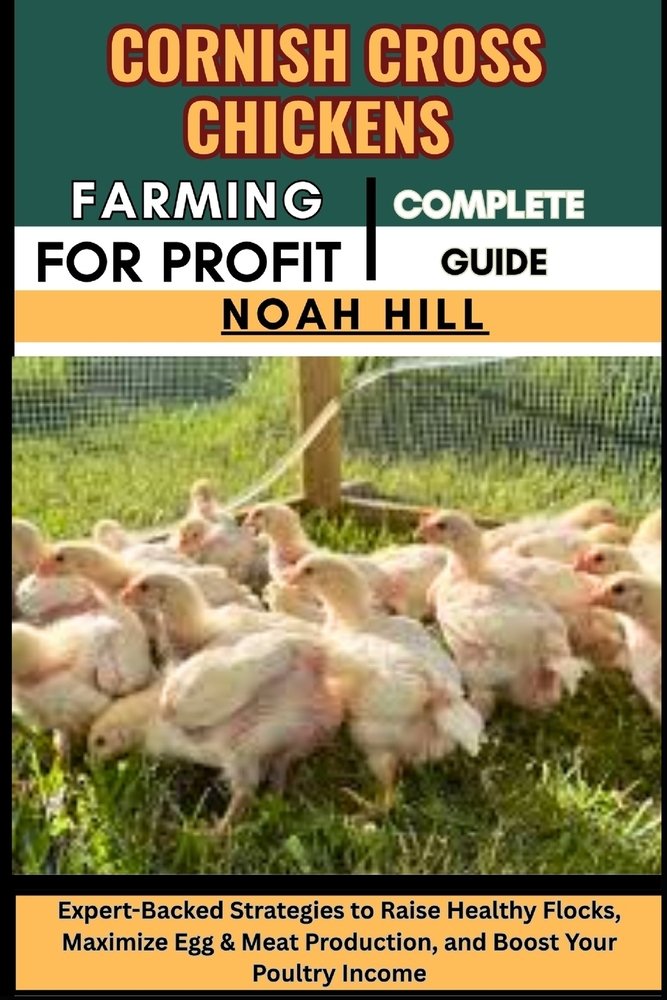 Cornish Cross Chickens Farming for Profit a book by Noah Hill ... - Meat Chicken Farming For Small Profit