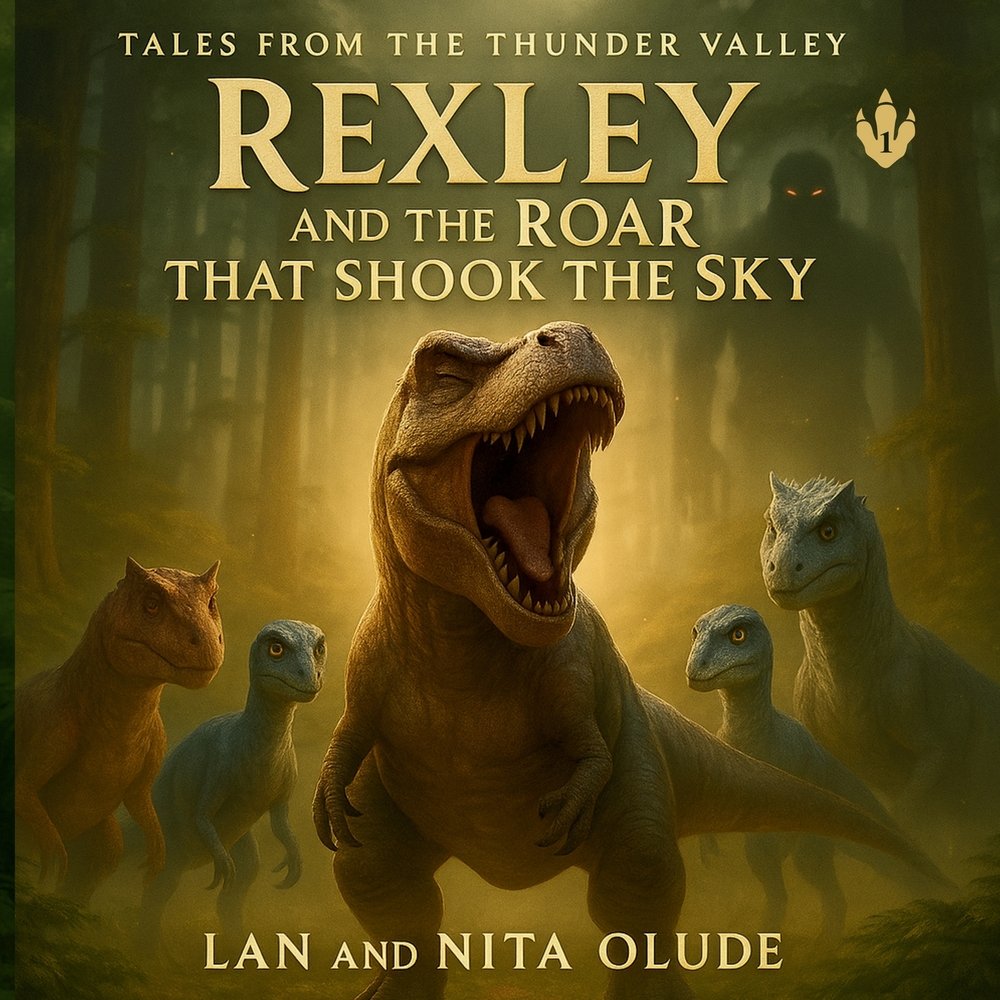 Rexley and the Roar That Shook the Sky a book by Lan and Nita Olude ...