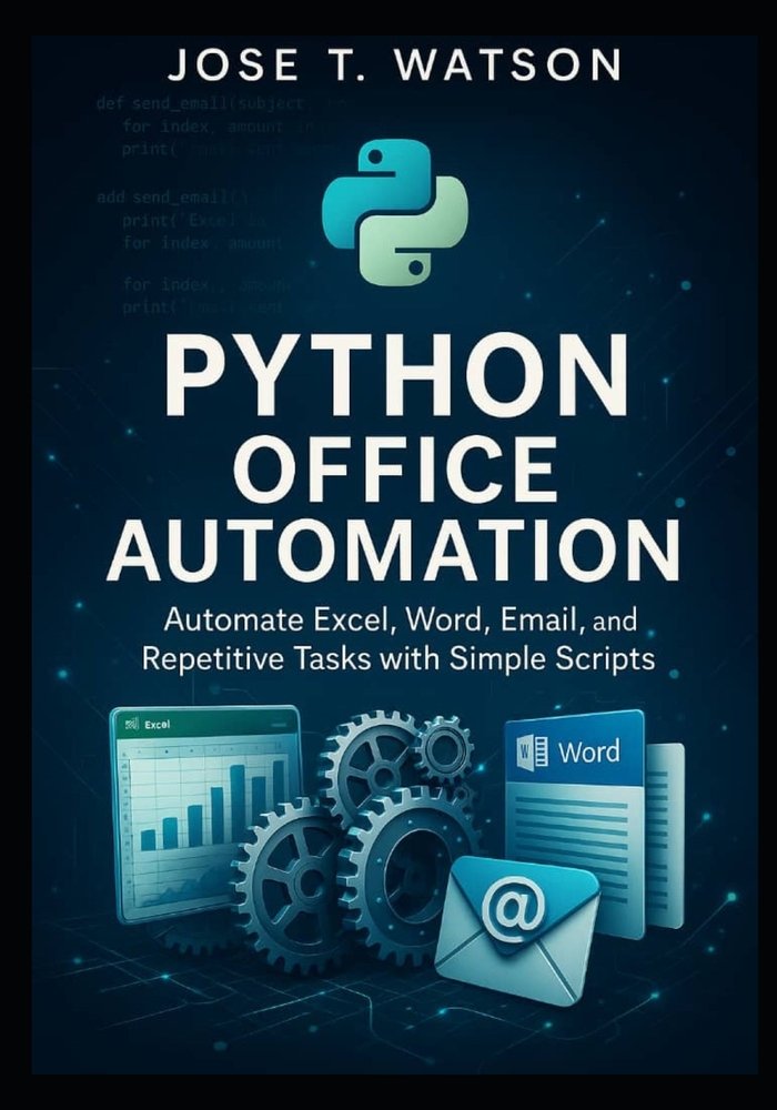 Python Office Automation a book by Jose T Watson - Bookshop.org US