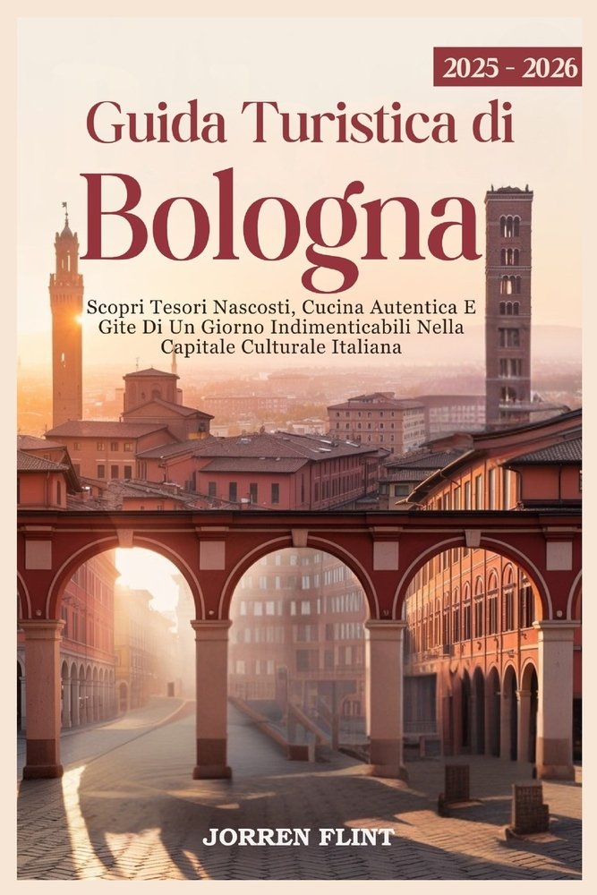 Jorren Flint – Guida Turistica di Bologna 2025–2026 Scopri Tesori Nascosti, Cucina Autentica E Gite Di Un Giorno Indimenticabili Nella Capitale Culturale Italiana (2025) Jorren Flint – Guida Turistica di Bologna 2025–2026 Scopri Tesori Nascosti, Cucina Autentica E Gite Di Un Giorno Indimenticabili Nella Capitale Culturale Italiana (2025)